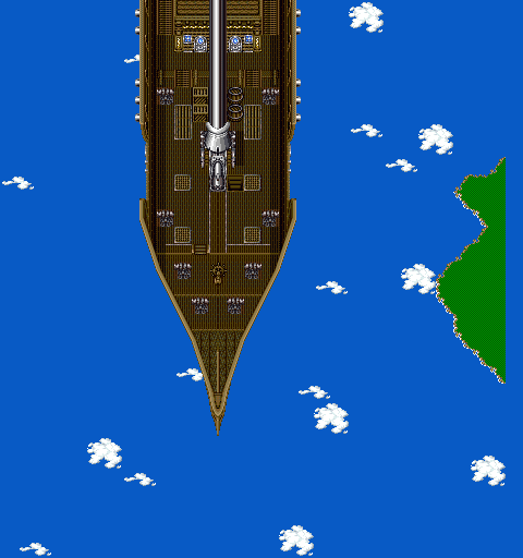 Airship deck